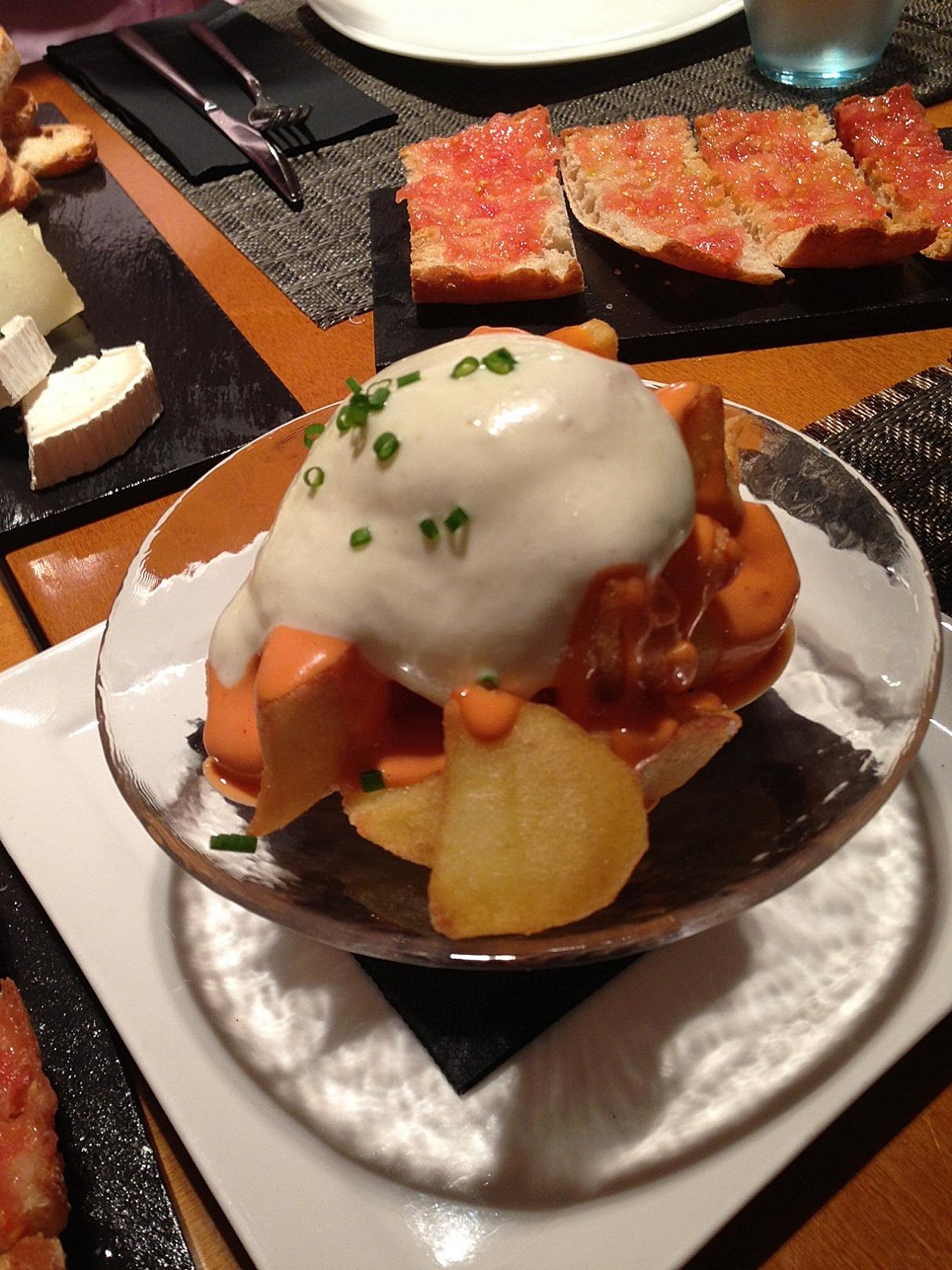 Restaurante en Tarragona Patatas bravas.